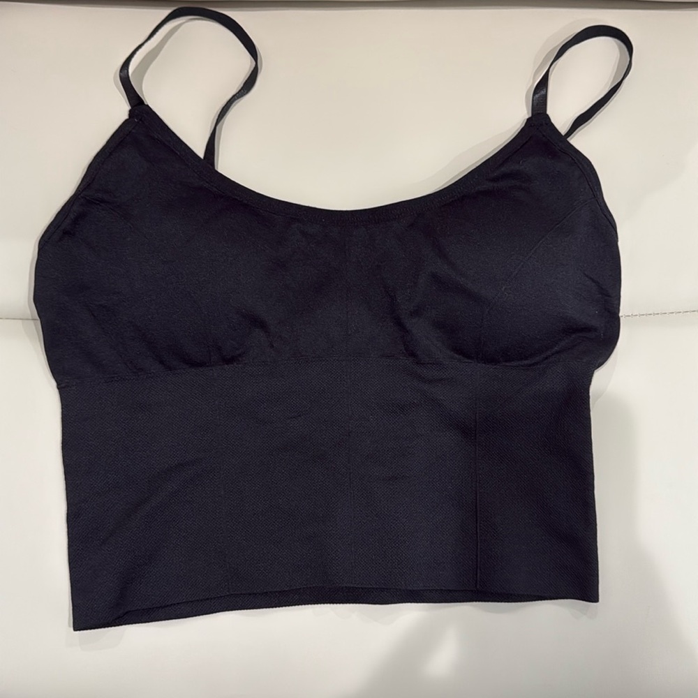 Women’s Black Tank Top with built in bra